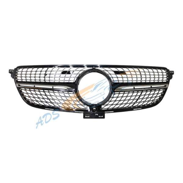Mercedes-Benz C292 GLE Coupe 2015 - 2019 Diamond Grille With Camera Hole