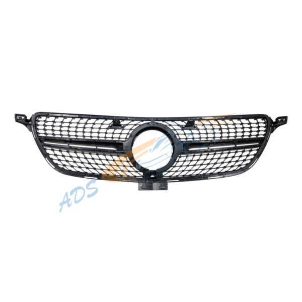 Mercedes-Benz W166 GLE 2015 - 2018 Diamond Grille With Camera Hole