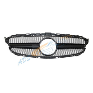 Mercedes-Benz W205 C-Class 2014 - 2018 Grille AMG Style without camera hole