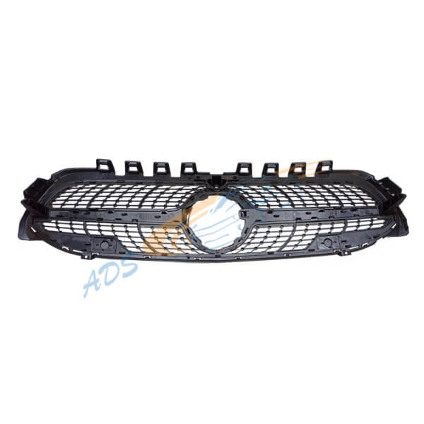 Mercedes Benz W177 A Class 2018 - On Diamond Grille Silver With Camera Hole 2