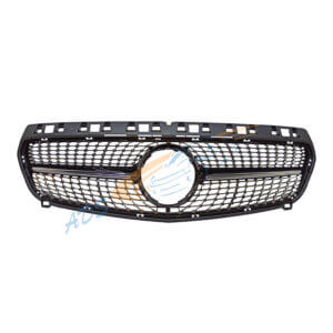 Mercedes Benz W176 A Class 2012 - 2015 Black Diamond Grille Without Camera Hole